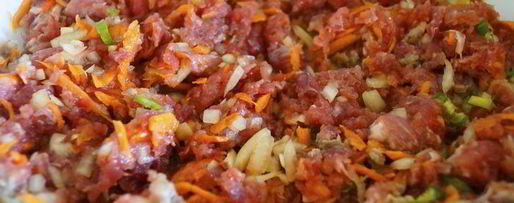 Шаг 2: картофельных зраз с острой мясной начинкой