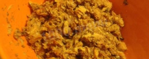 Шаг 2: картофельных зраз с сайрой