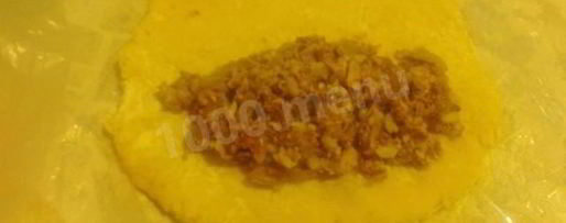 Шаг 9: картофельных зраз с сайрой