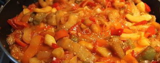 Шаг 9: куриных зраз с грибами и гречкой и овощное соте на гарнир