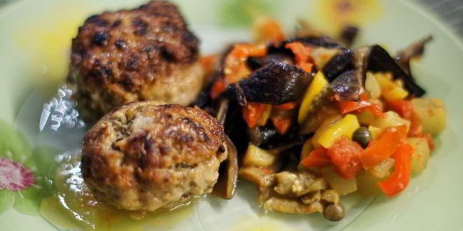 Рецепт мясных зраз с грибами