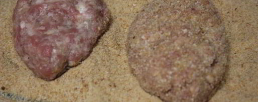 Шаг 3: мясных зраз с сыром, яйцом и зеленью