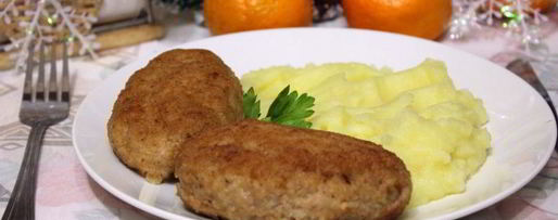 Шаг 6: мясных зраз с сыром, яйцом и зеленью