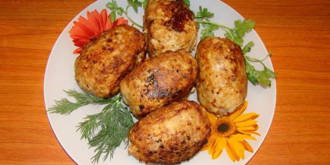Рецепт мясных зраз с яйцом