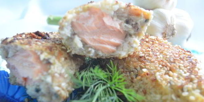 Рецепт рыбных зраз с семгой