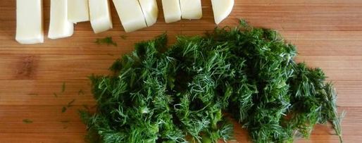 Шаг 2: зраз из индейки с сыром гауда и укропом