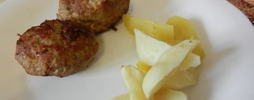 Шаг 9: зраз из индейки с сыром гауда и укропом