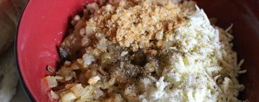 Шаг 2: зраз из тилапии в беконе с овощным салатом