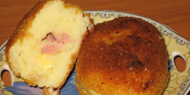 Рецепт зраз картофельных с копченой курочкой