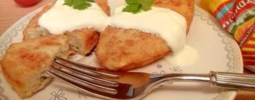 Шаг 13: зраз манных с индейкой любимые с детства