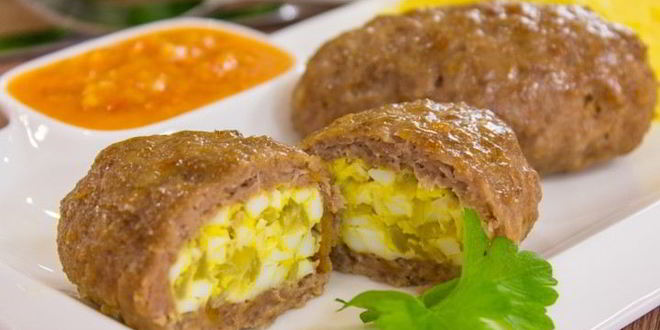 Рецепт зраз мясных с яйцом и луком