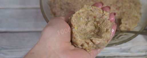 Шаг 10: зраз мясных с яйцом