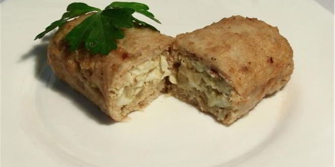 Рецепт зраз с грибами и яйцом