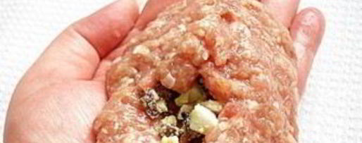 Шаг 4: зраз с грибами и яйцом