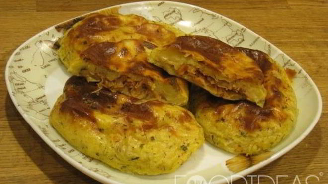 Рецепт Зраз с капустой в духовке