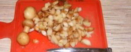 Шаг 1: зраз с мясом и грибами