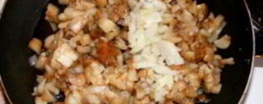 Шаг 3: зраз с мясом и грибами