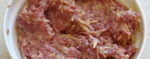 Шаг 2: зраз с омлетом