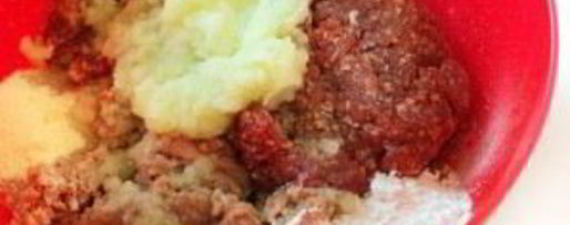 Шаг 1: зраз с овощами