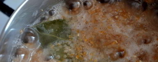 Шаг 2: зраз с пшеничной кашей и овощами