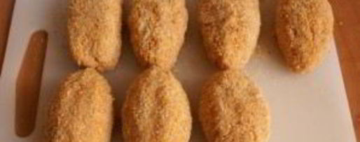 Шаг 2: зраз с ветчиной и сыром