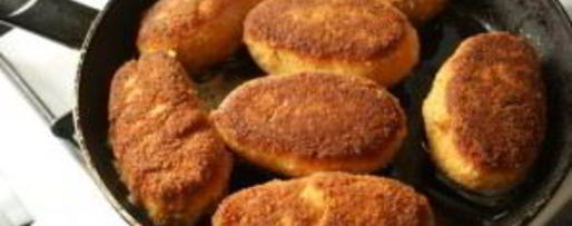 Шаг 3: зраз с ветчиной и сыром