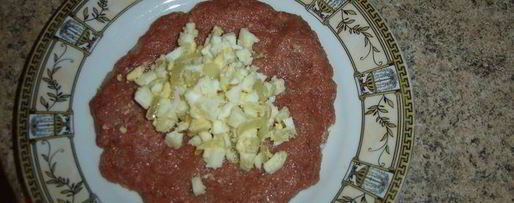 Шаг 2: зраз с яичной начинкой