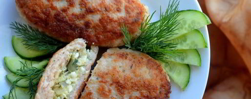 Шаг 6: зраз с яйцом и зеленью