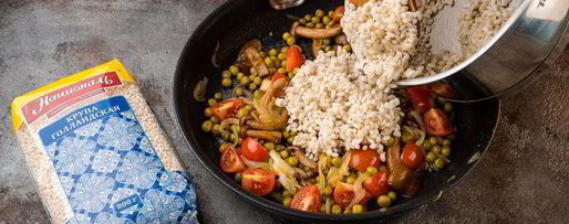 Шаг 3: ароматной каши с лесными грибами