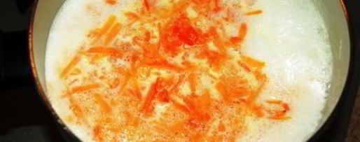 Шаг 2: быстрой каши с тыквой и сухофруктами