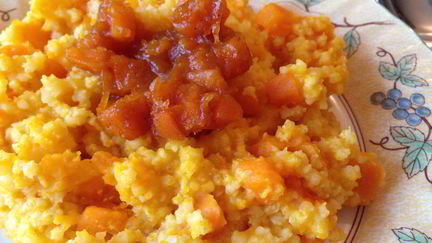 каша с тыквой