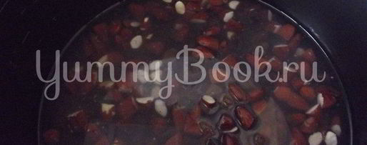 Шаг 2: геркулесовой каши с миндалем и изюмом в мультиварке