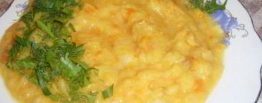 Шаг 4: гороховой каши в микроволновке