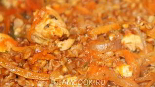 Рецепт Гречки по-купечески с курицей