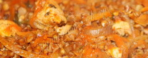 Шаг 11: гречки по-купечески с курицей