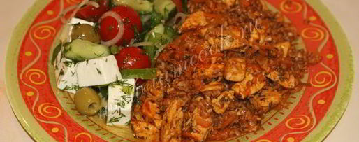 Шаг 10: гречки по-купечески с курицей