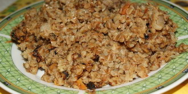 Рецепт гречки по-купечески со свининой