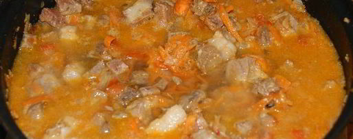 Шаг 1: гречки по-купечески со свининой