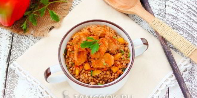 Рецепт гречки по-купечески в мультиварке со свининой