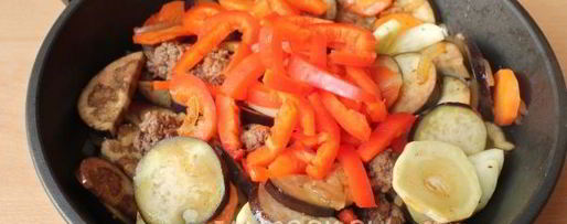 Шаг 6: гречки с фаршем и овощами