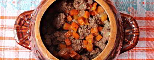 Шаг 4: гречки с фаршем в горшочке в духовке