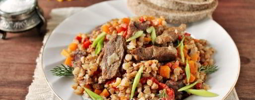 Шаг 9: гречки с говядиной в духовке