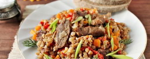 Шаг 10: гречки с говядиной в духовке