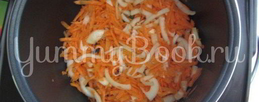 Шаг 1: гречки с грибами, куриной печенью и сердцами в мультиварке