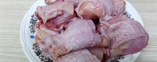 Шаг 3: гречки с куриным мясом в казане