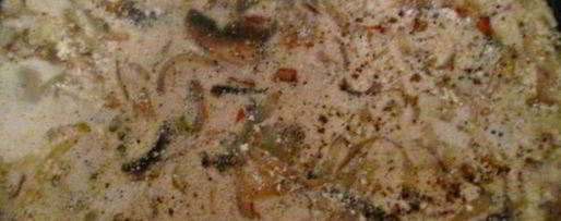 Шаг 4: гречки с курицей под сметанно-грибным соусом