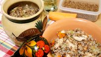 Рецепт Гречки с курицей в горшочке