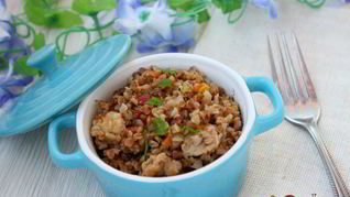 Рецепт Гречки с курицей в томатно-грибном соусе