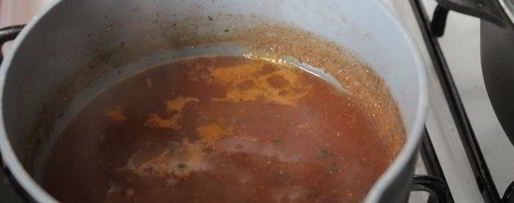 Шаг 5: гречки с курицей в томатно-грибном соусе