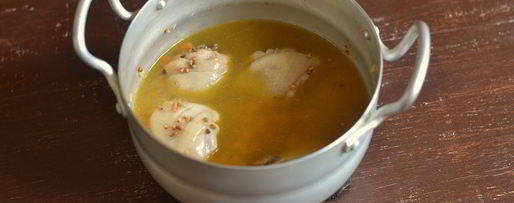 Шаг 5: гречки с курицей